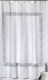 Cosmopolitan (Black and White) Shower Curtain